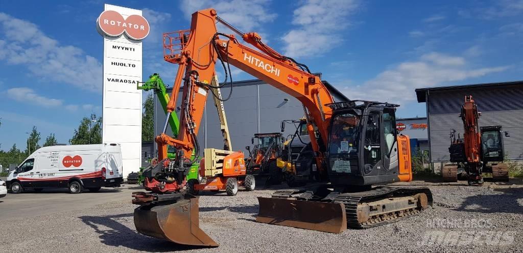 Hitachi ZX135US-6 BL Pelle sur chenilles