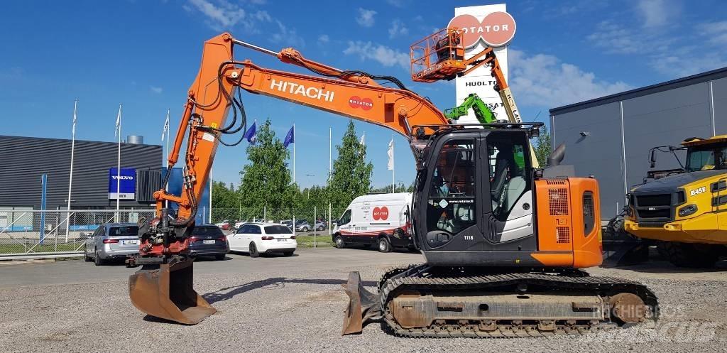 Hitachi ZX135US-6 BL Pelle sur chenilles