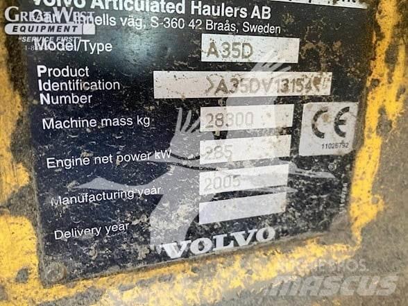 Volvo A35D Tombereau articulé