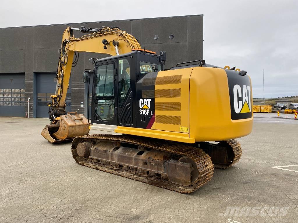 CAT cat 316F Pelle sur chenilles