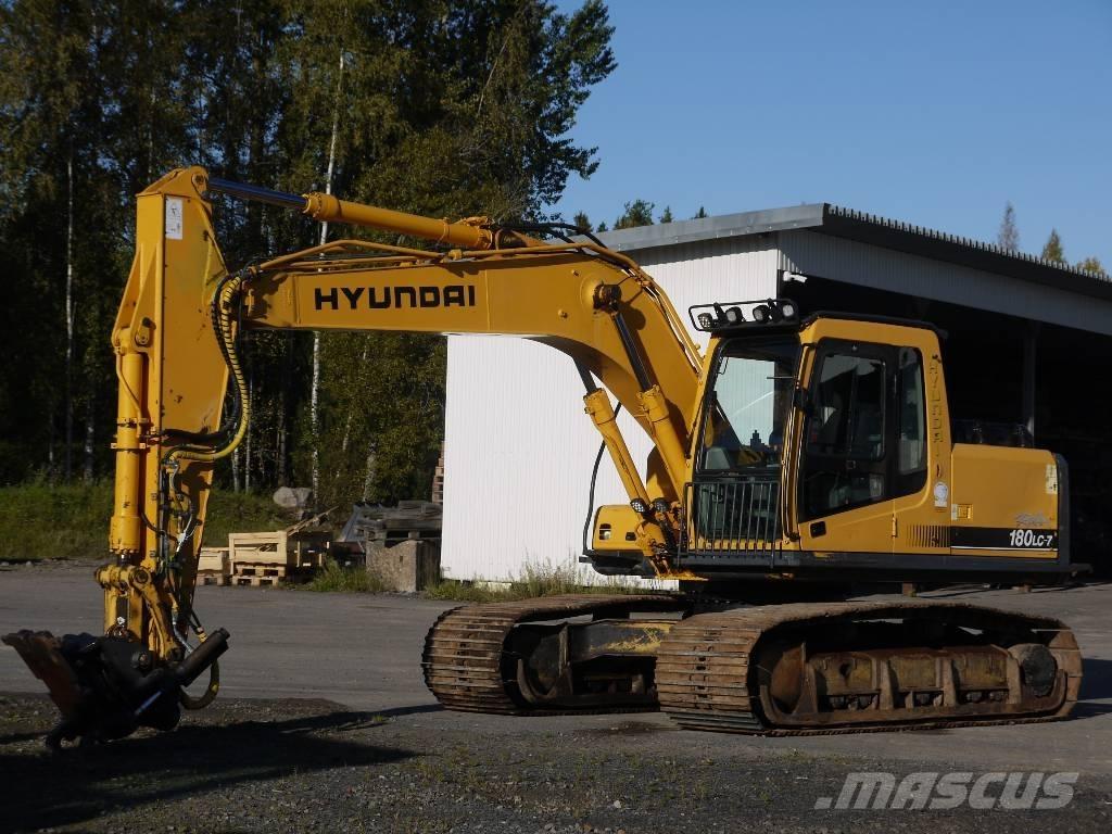 Hyundai R 180 LC-7 Pelle sur chenilles
