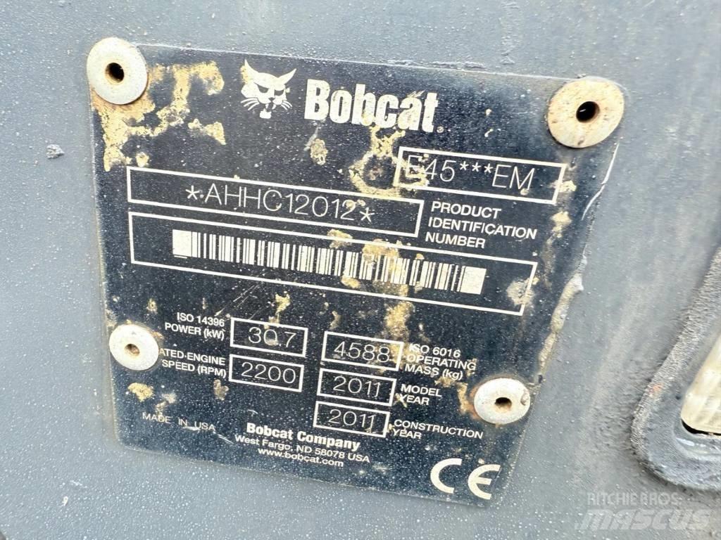 Bobcat E 45 EM Mini pelle < 7t