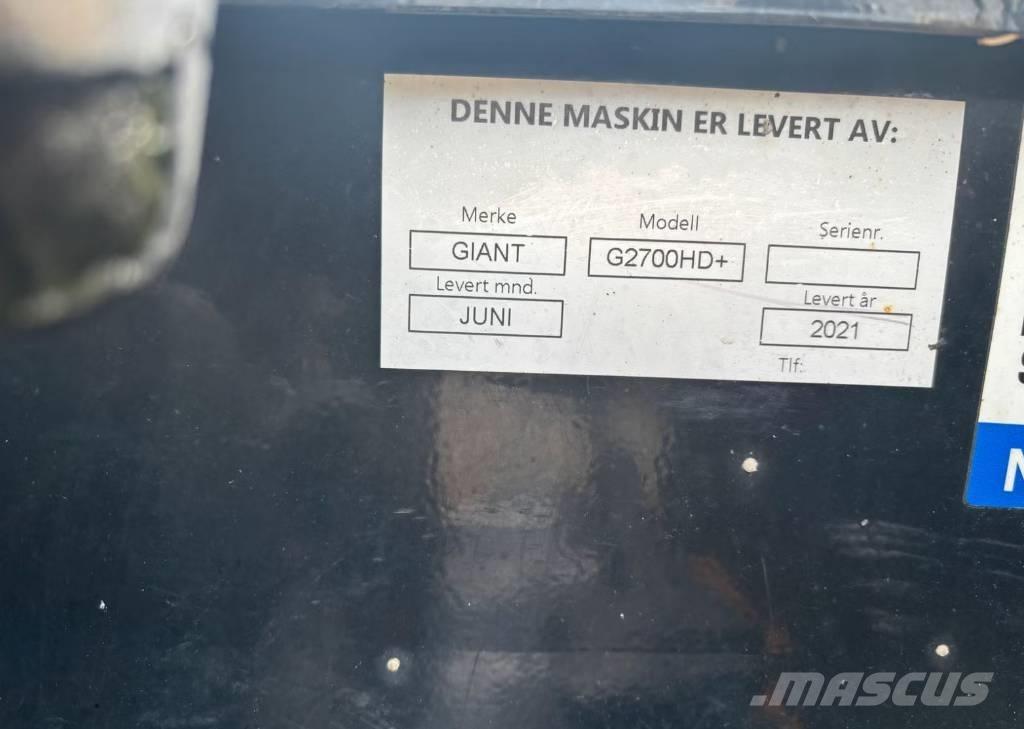 GiANT G 2700 HD Mini chargeuse