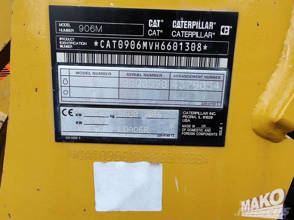 CAT 906 Chargeuse sur pneus