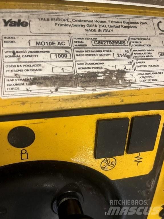 Yale MO 10 E Préparateur de commande haute levée