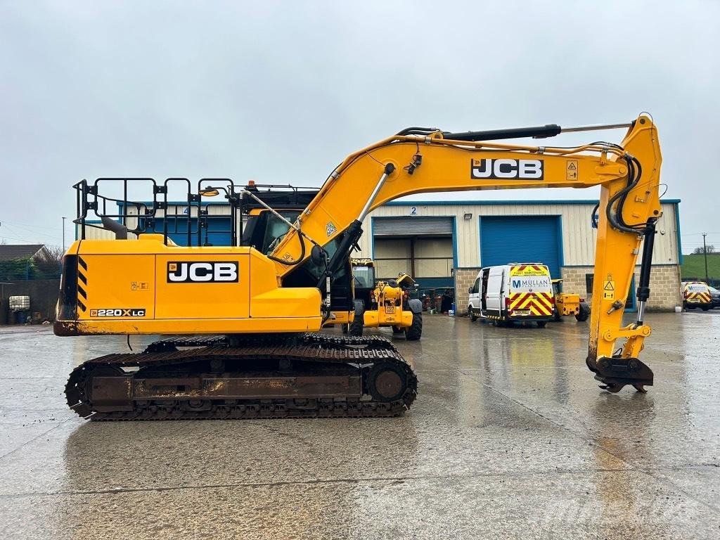 JCB 220X Pelle sur chenilles
