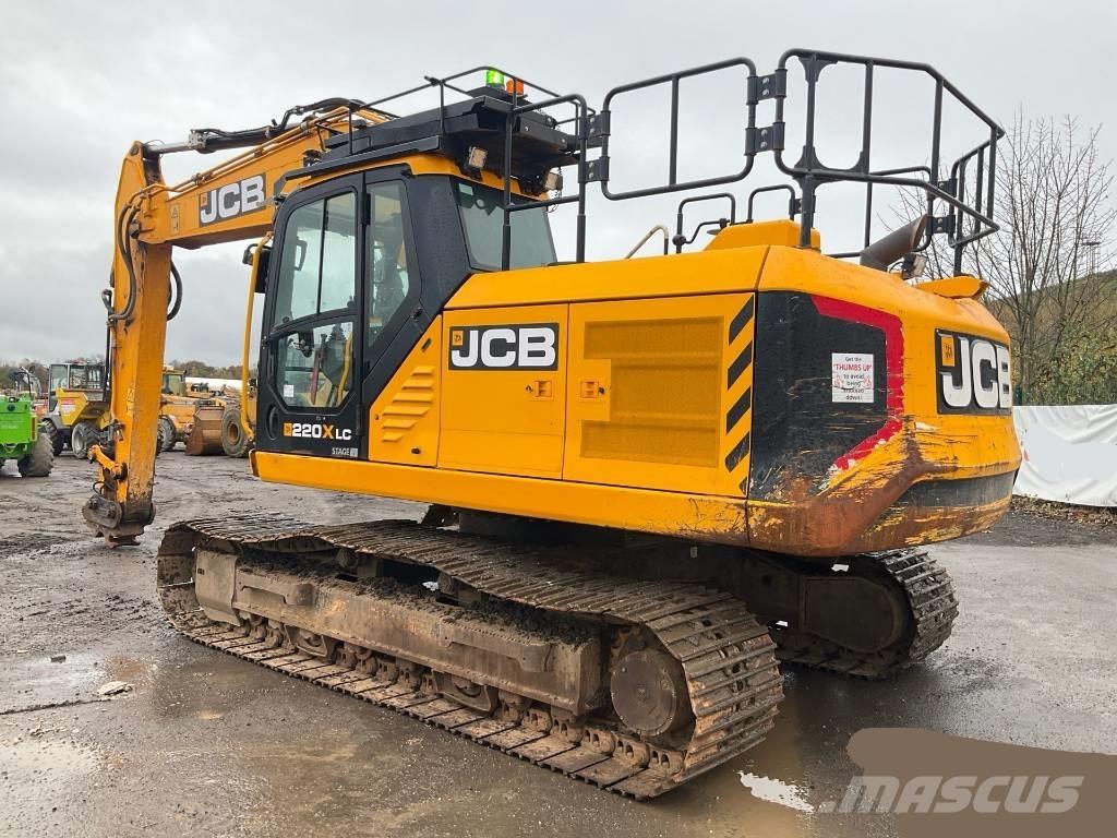 JCB 220X Pelle sur chenilles