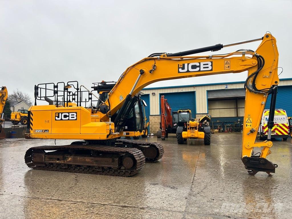 JCB 220X Pelle sur chenilles