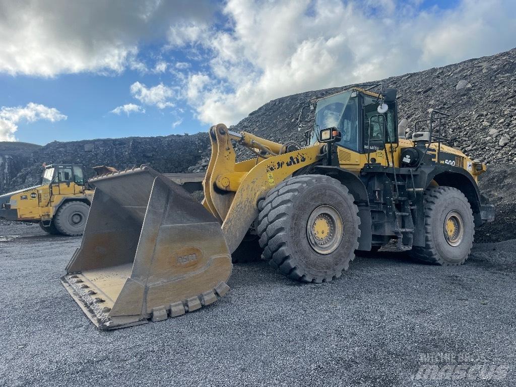 Komatsu WA500 Chargeuse sur pneus