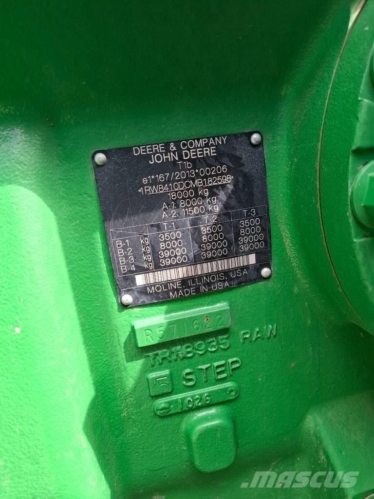 John Deere 8R410 Tracteur