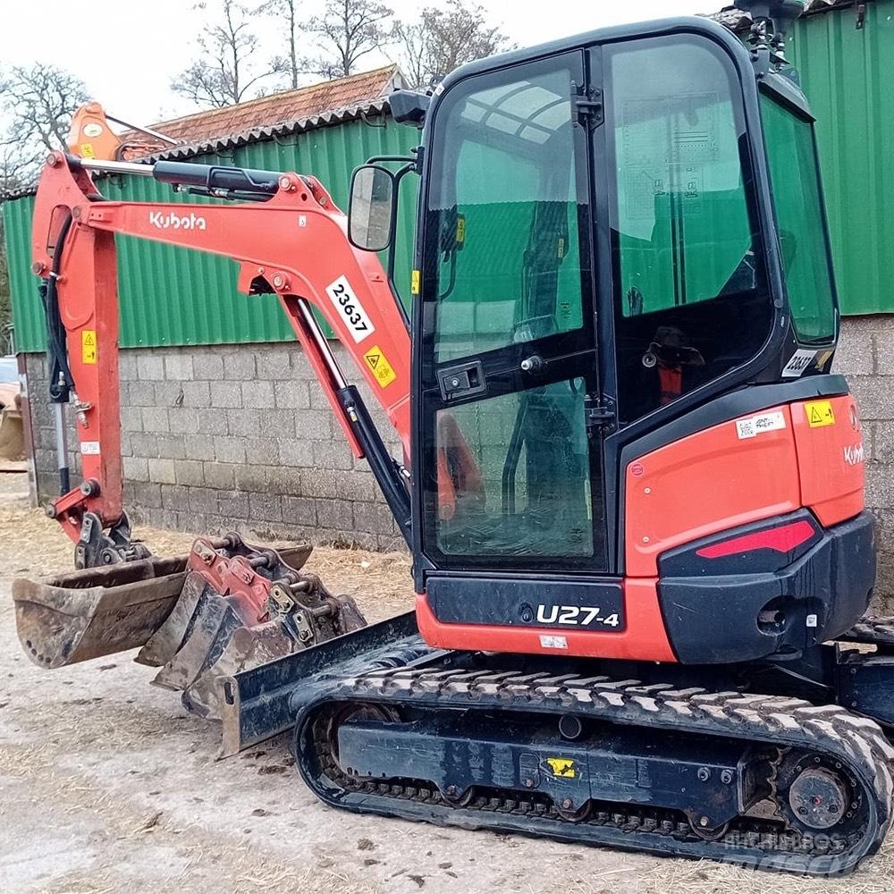 Kubota U 27-4 Mini pelle < 7t