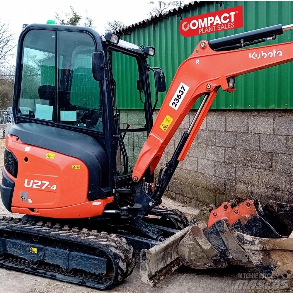 Kubota U 27-4 Mini pelle < 7t