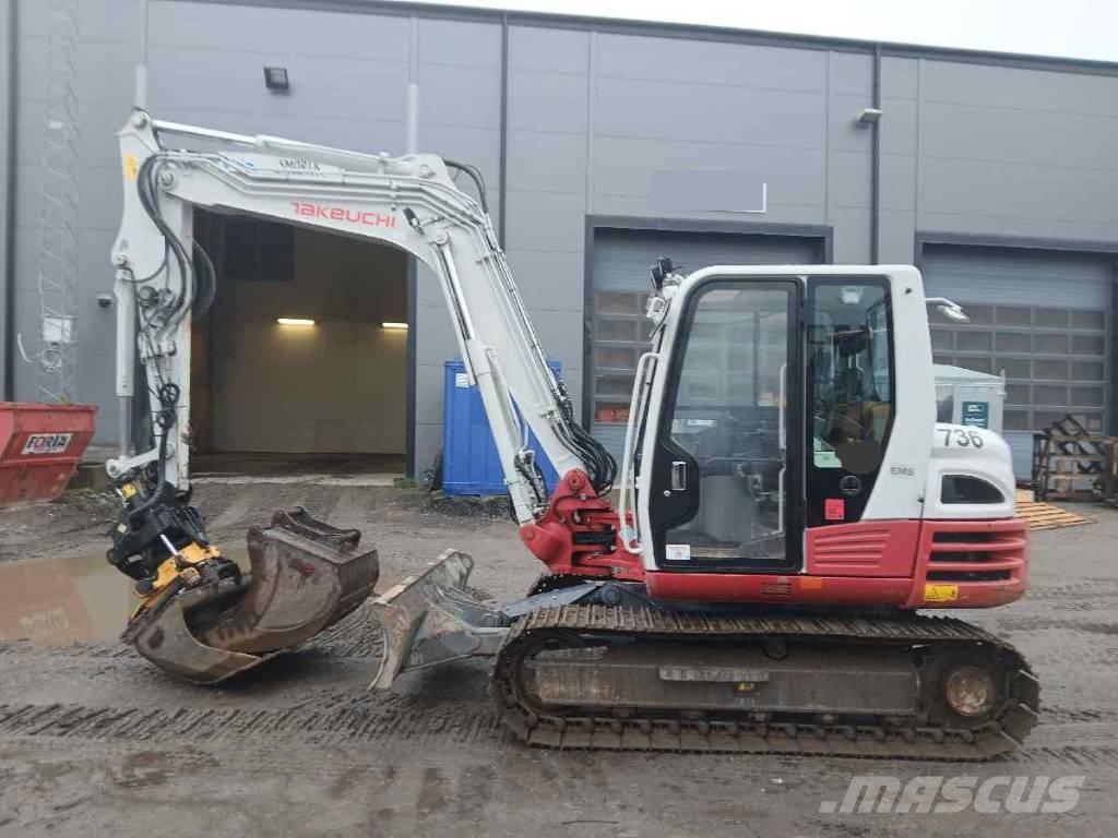 Takeuchi TB 290 Mini pelle 7t-12t
