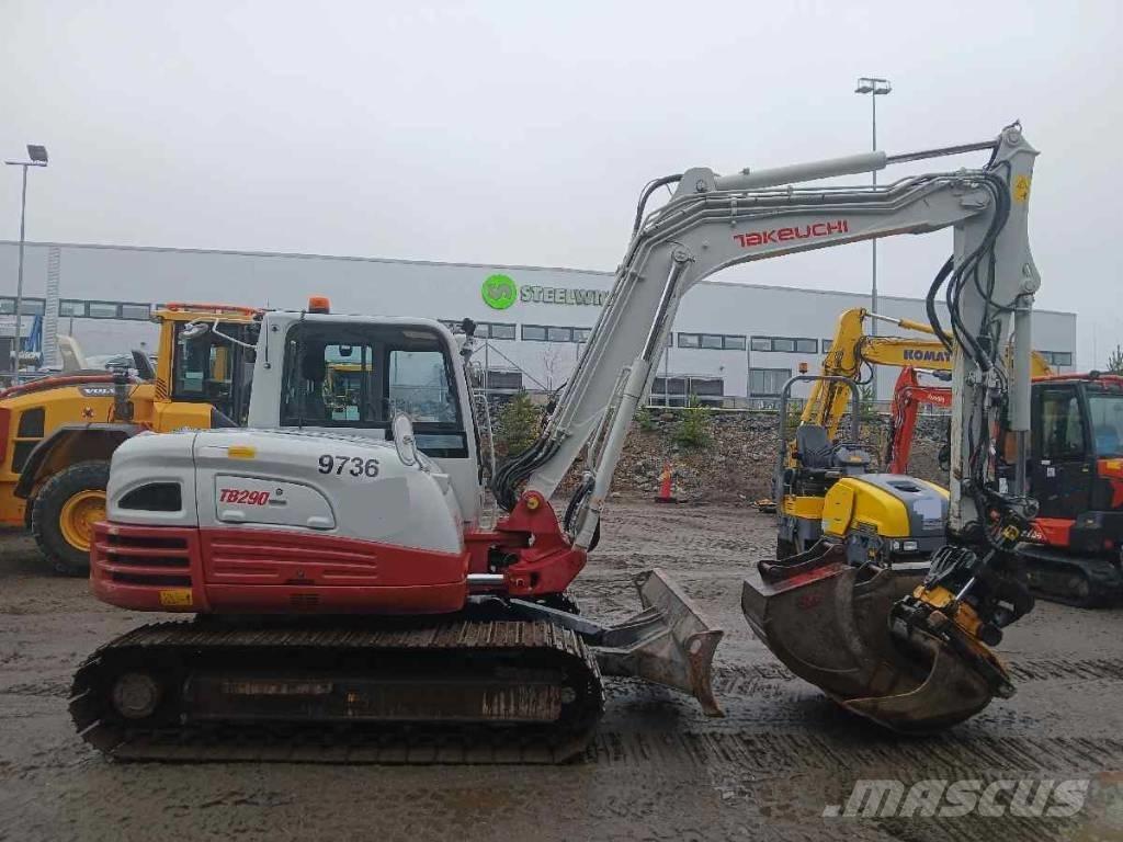 Takeuchi TB 290 Mini pelle 7t-12t