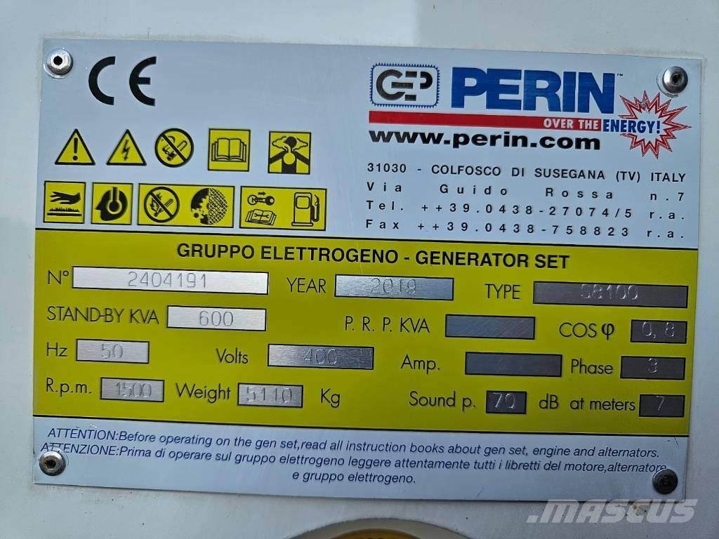  PERIN GEPI 600E Générateurs diesel