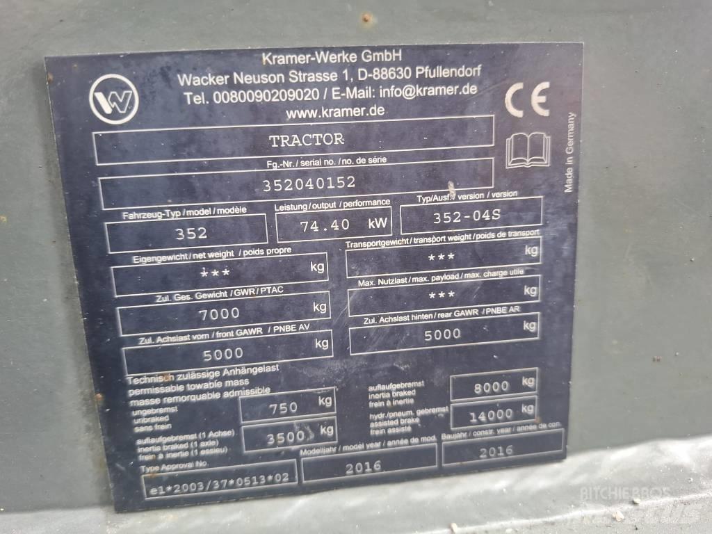 Kramer 8115 Chargeuse sur pneus