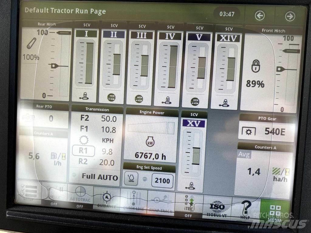John Deere 7310R Tracteur