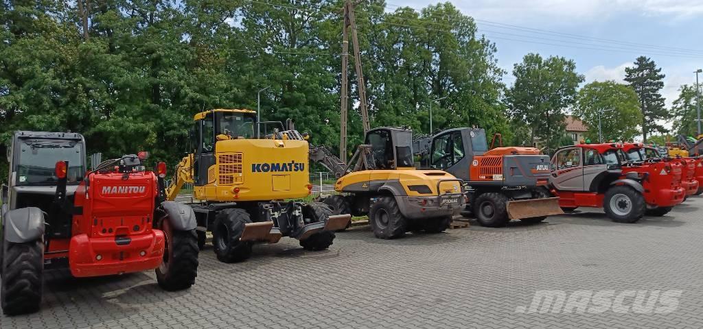 Atlas 140 W Pelle sur pneus