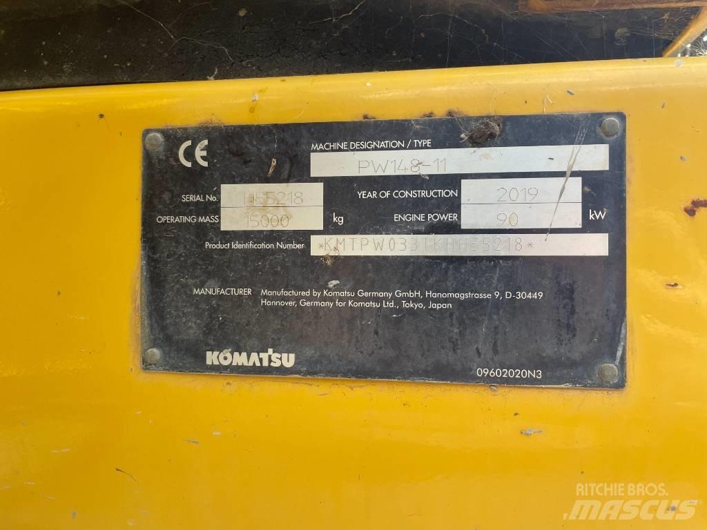 Komatsu PW 148-11 Pelle sur pneus