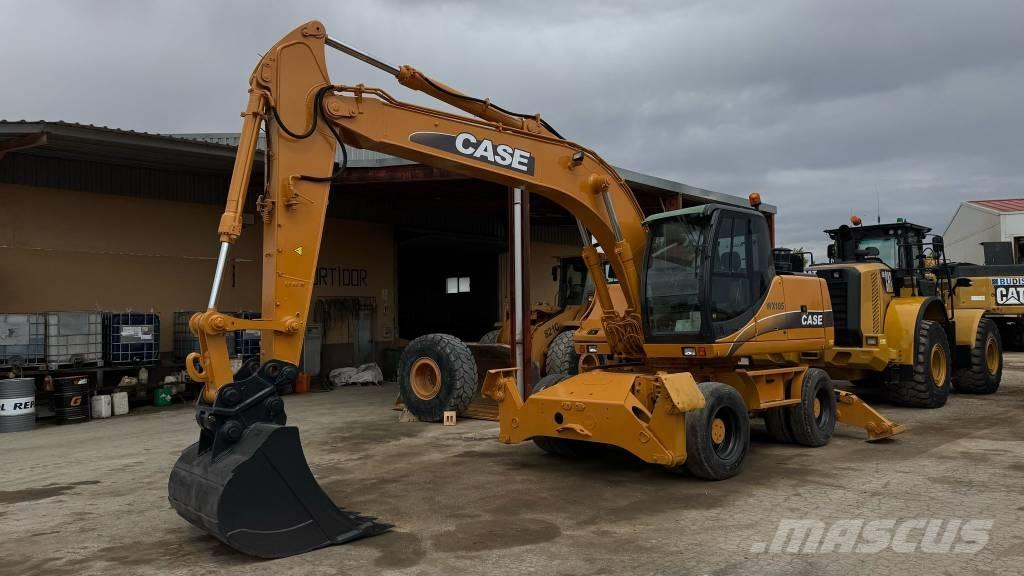 CASE WX 185 Pelle sur pneus