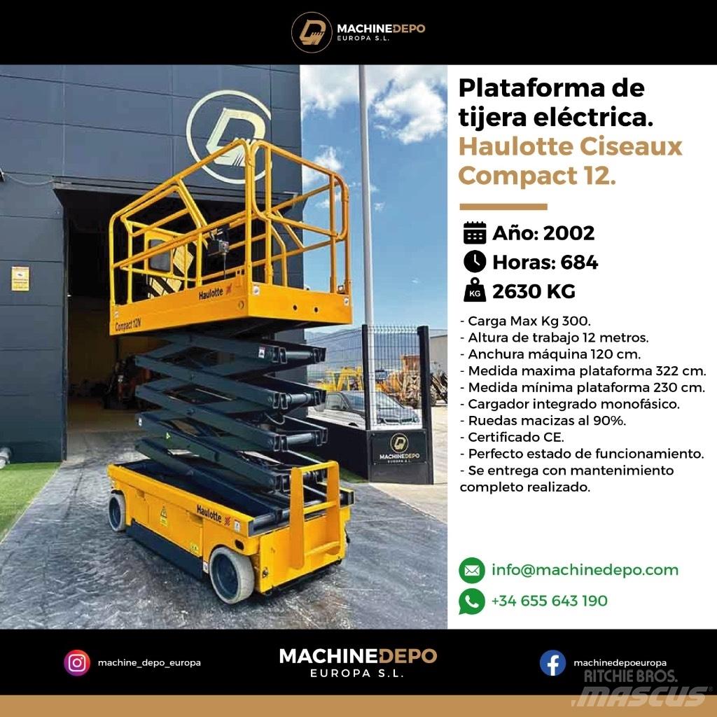 Haulotte Compact 12 Nacelle ciseaux
