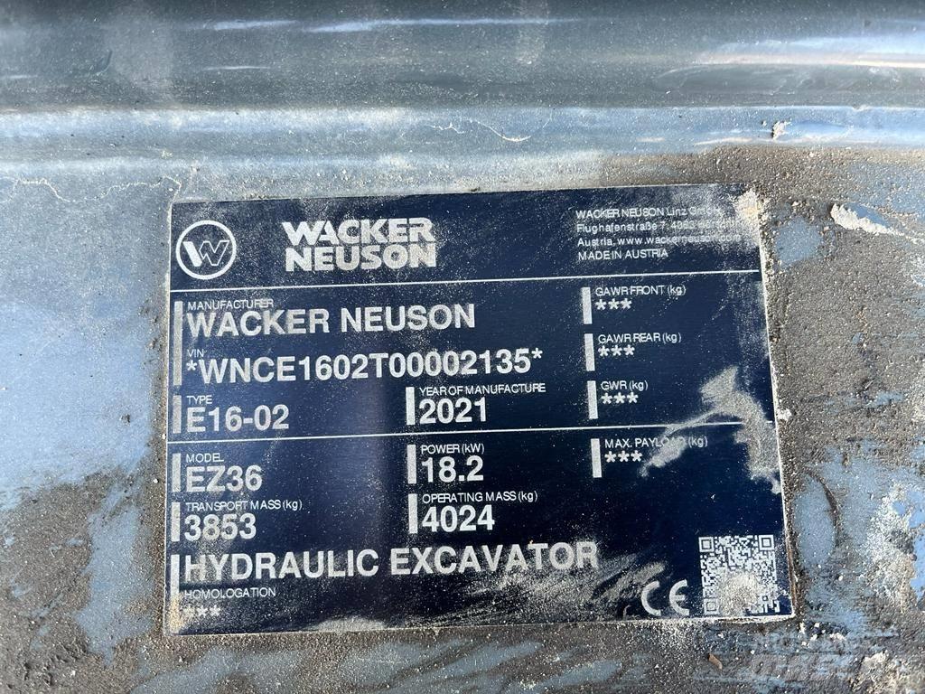 Wacker Neuson EZ 36 Mini pelle < 7t