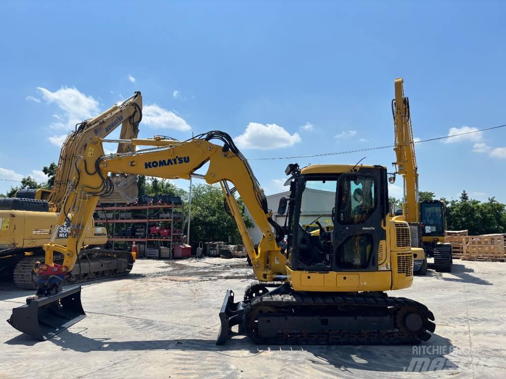 Komatsu PC88MR-10 Mini pelle 7t-12t