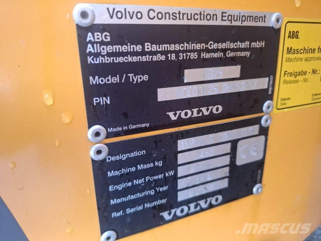 Volvo DD 25 Rouleaux tandem