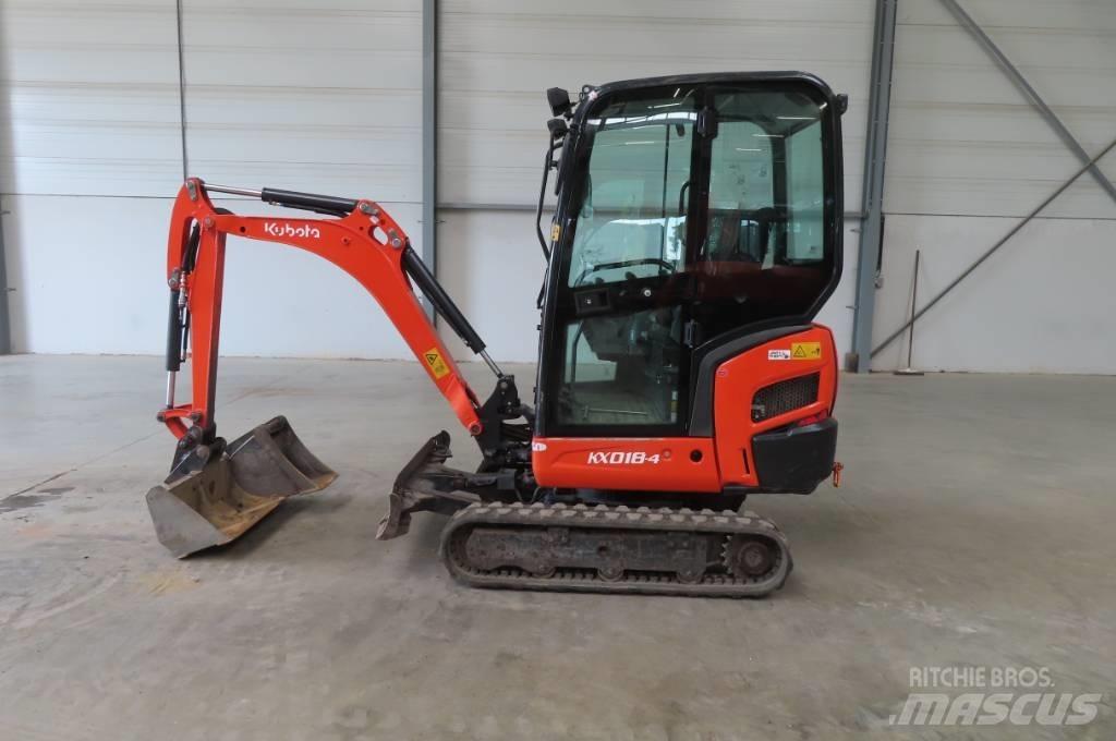 Kubota KX 018-4 Mini pelle < 7t