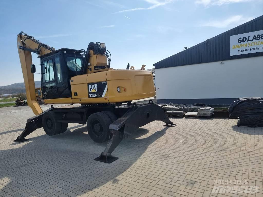 CAT 318D Pelle à déchets