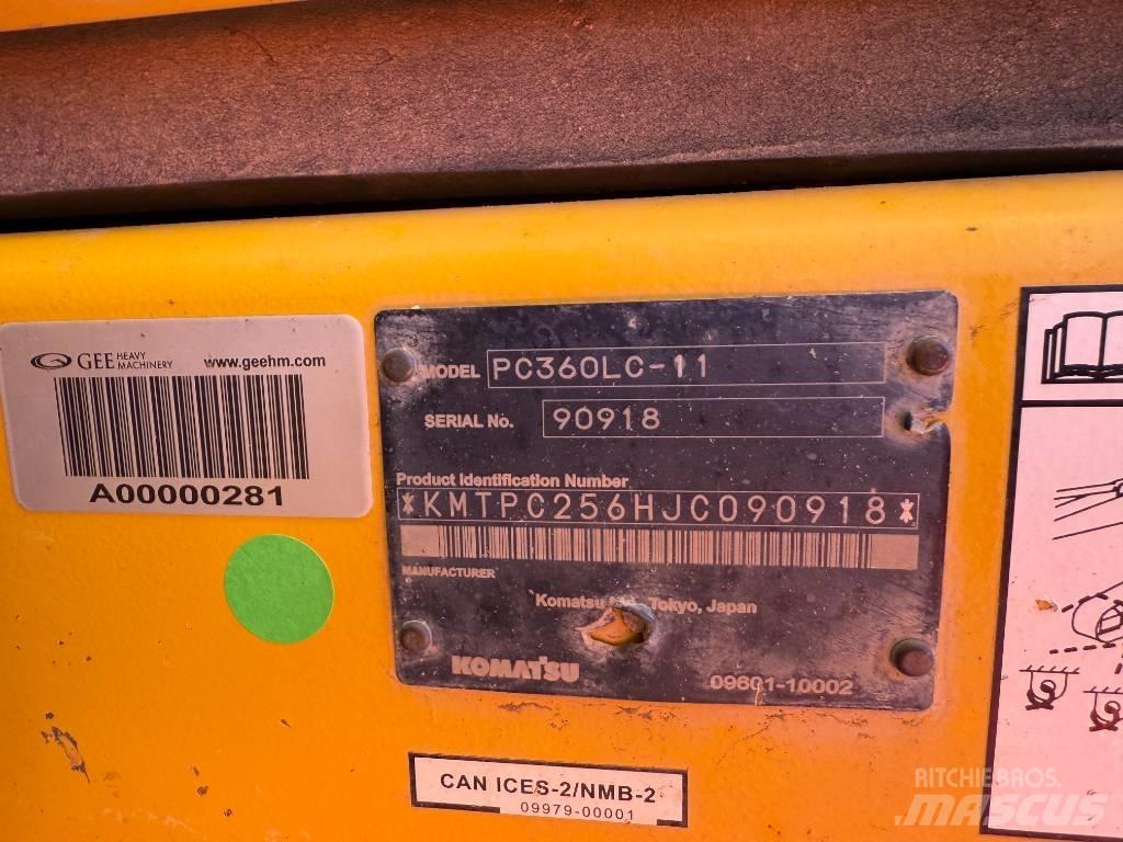 Komatsu PC360LC-11 Pelle sur chenilles