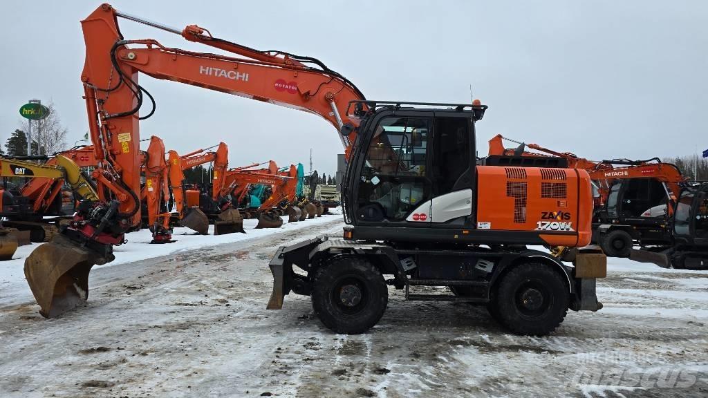 Hitachi ZX170W-6 Pelle sur pneus