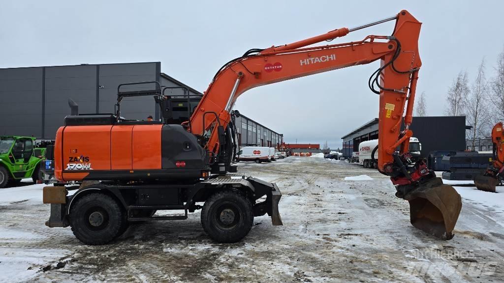 Hitachi ZX170W-6 Pelle sur pneus