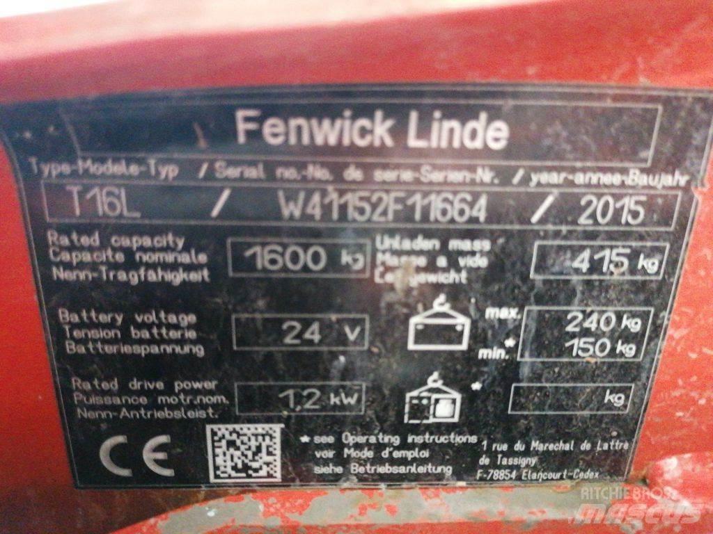 Linde T16L Transpalette manuel