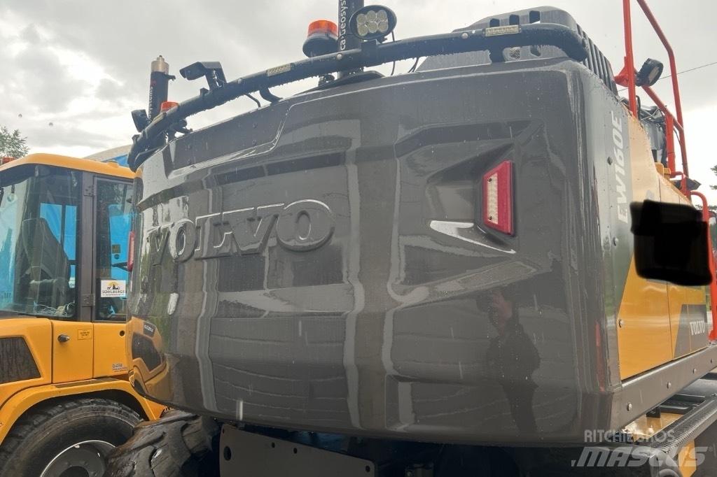 Volvo EW 160 E Pelle sur pneus