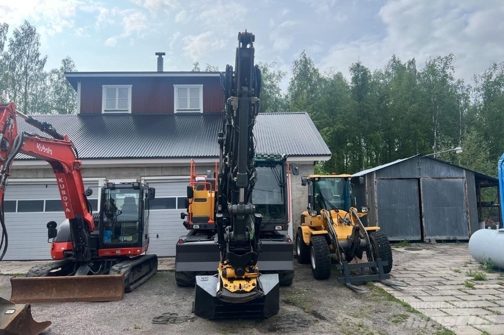 Volvo EW 160 E Pelle sur pneus