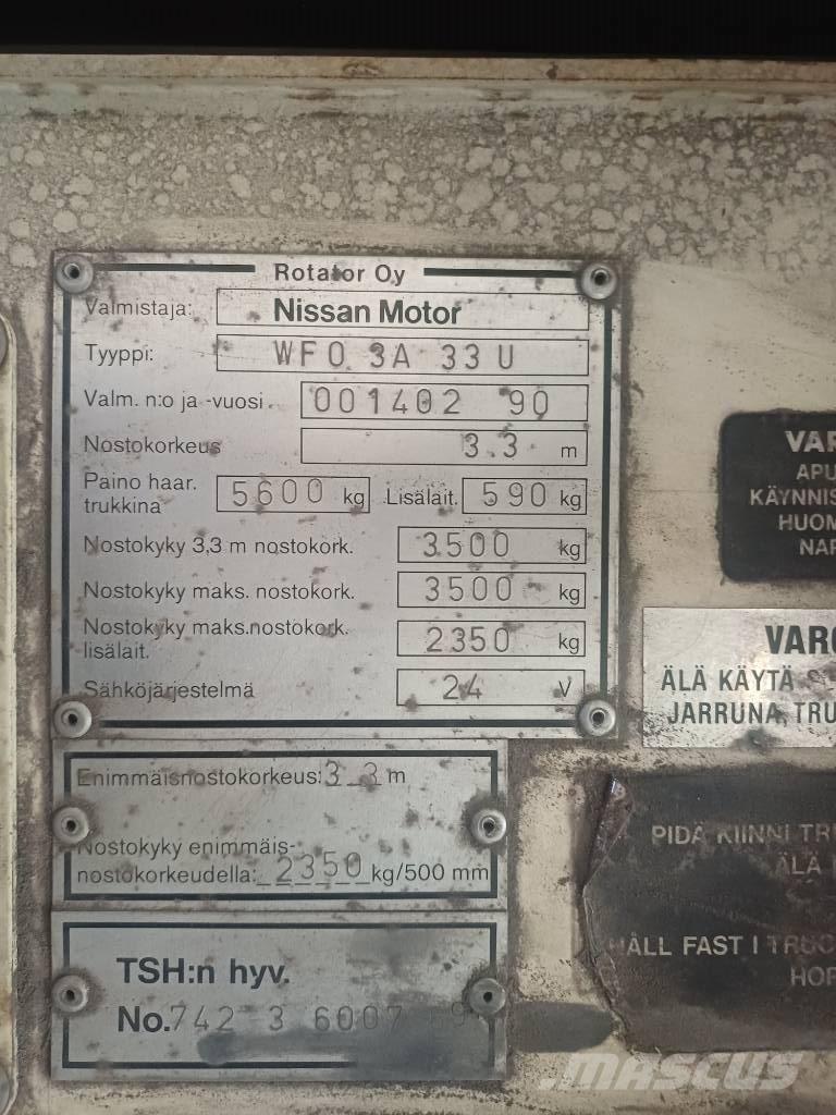 Nissan 33 U Chariots diesel