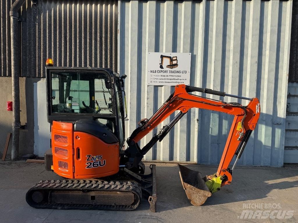 Hitachi ZX 26 Mini pelle < 7t