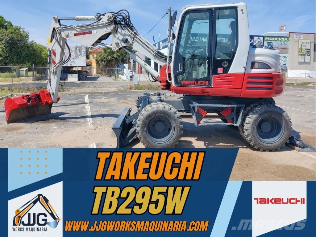 Takeuchi TB 295 W Pelle sur pneus