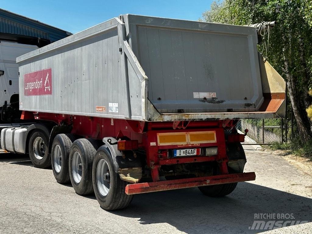 Langendorf SKA 24/29 Benne semi remorque