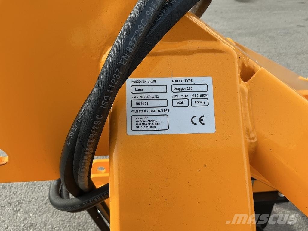 Wieska DRAGGER 280 Niveleuse, lame
