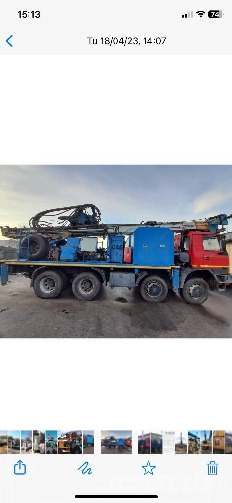  Soil mec G 25 Foreuse de puits d'eau