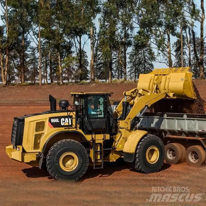 CAT 966 F Pelle sur pneus