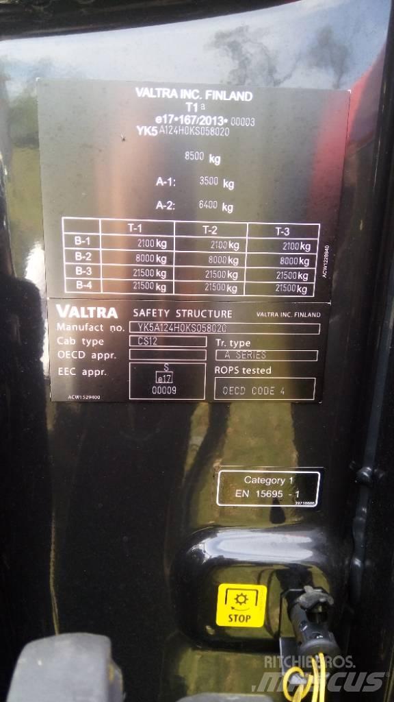 Valtra A 124 Tracteur