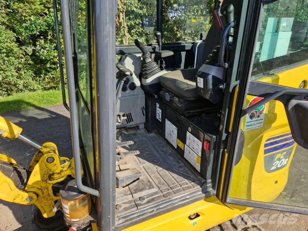 Komatsu PC 20 R-5 Mini pelle < 7t