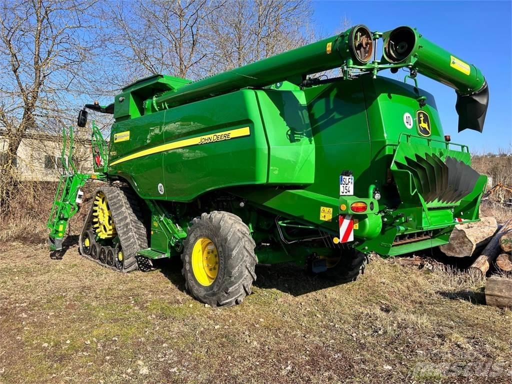 John Deere T670i Moissonneuse batteuse