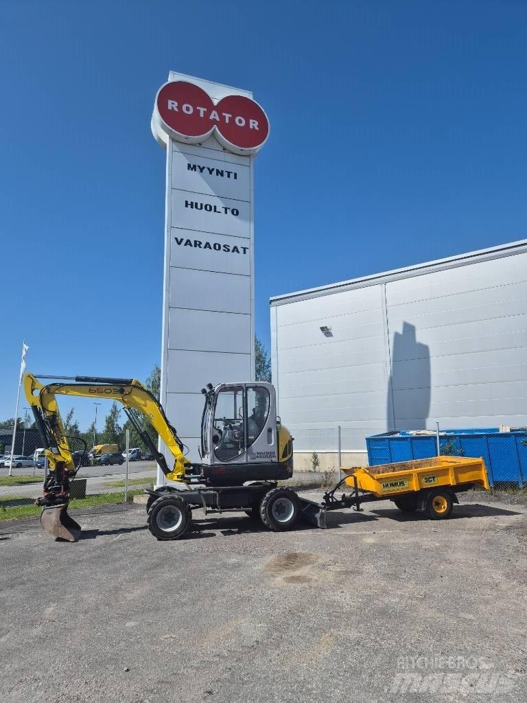 Wacker Neuson 6503 Pelle sur pneus
