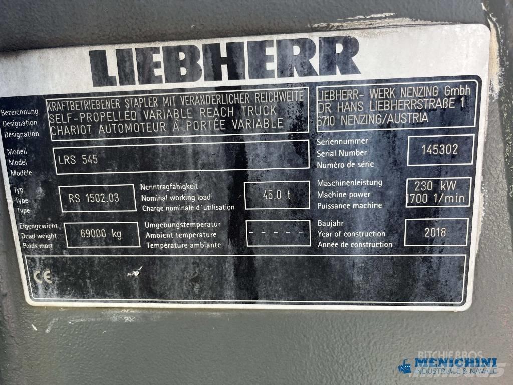 Liebherr LRS 545 Chariot élévateur gros tonnage