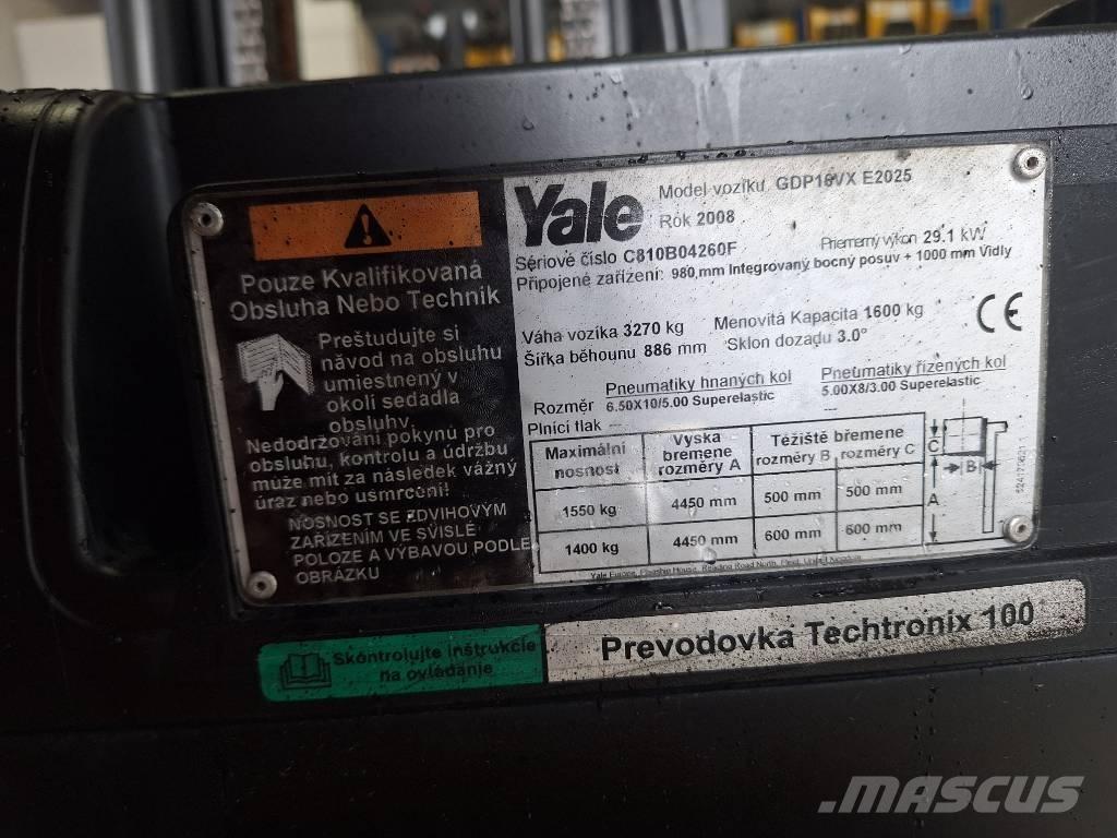Yale GDP 16 VX Chariots GPL