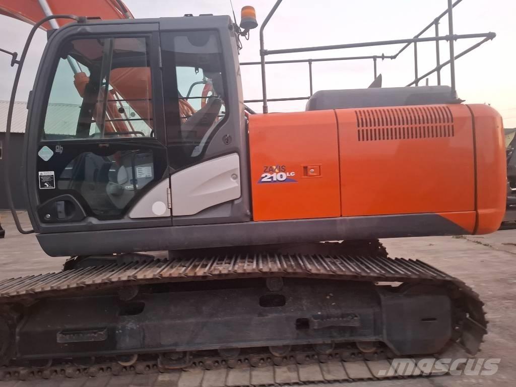 Hitachi 210LC Pelle sur chenilles